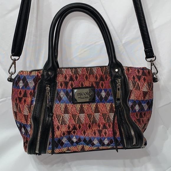 NICOLE Miller Multicolor shoulder Bag - Picture 2 of 10